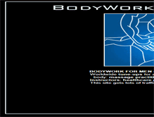 Tablet Screenshot of bodyworkformen.com